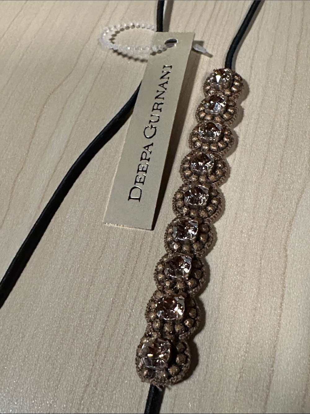 Deepa Gurnani Beaded Headband